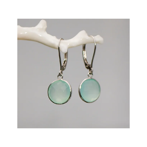 Nuevos pendientes de piedras preciosas Pendientes de piedras preciosas de plata esterlina Fabricante - Product Image 1