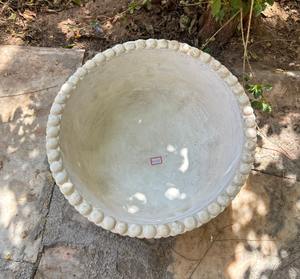 ชามฝังกระดูกสไตล์โบราณงานศิลปะเรขาคณิตที่มีรายละเอียดสำหรับการตกแต่งภายในที่ทันสมัย - Product Image 3