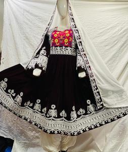 Luxury <b>Wedding</b> Wear Afghan Kuchi <b>Dress</b> for Ladies Personalized Design Heavy Embroidery <b>Lace</b> Decoration Lightweight Comfortable - Product Image 3