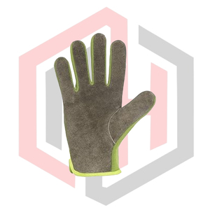 Guantes de Seguridad de Cuero Vacuno para Jardinería, Mecánica, Construcción y Conducción, Transpirables, Antideslizantes, con Función de Pantalla Táctil, Antiestáticos, 11 oz - Product Image 3