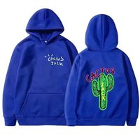 Luxe Cactus Jack Hip Hop pull imprimé musique cadeau à capuche pour garçons filles décontracté confortable coupe ample coton brodé