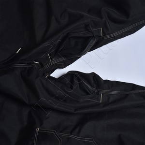 Pantalones Cargo Impermeables Negros para Hombre, Cintura Elástica con Cordón, Ligeros, de Poliéster, para Esquí, Nieve y Actividades al Aire Libre - Product Image 5