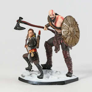 Figurines en résine God of War Kratos et Atreus - Product Image 3