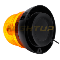 NIGHTUP 12V 24V Phare de signalisation robuste pour l'exploitation minière, camions et agriculture, lampe de balise LED haute puissance CE R10 ROHS IP65