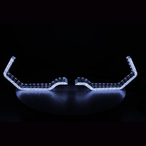 תאורת LED DRL עבור ב.מ.וו סדרה 1 סדרה 2 F44 F40 235 220 M135 2019 2020 2021 2022 פנס ראשי DRL עיני מלאך תאורת יום - Product Image 4