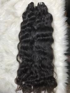 เครื่องผมผ้ามนุษย์ดิบคุณภาพสูงดึงคู่ผมหยักธรรมชาติเวียดนามบริสุทธิ์ที่ยังไม่ได้มีการแปรรูป - Product Image 2