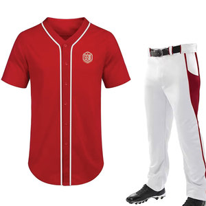 Uniforme de Béisbol Hecho en Pakistán, Producto Superior, Diseño Personalizado, Manga Corta, Uniforme de Béisbol para Hombre en Venta - Product Image 1