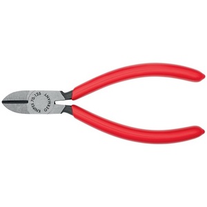 KNIPEX Coupe-fils latéraux à tête polie, longueur 125 mm, avec revêtement plastique pour outils d'atelier - Product Image 4