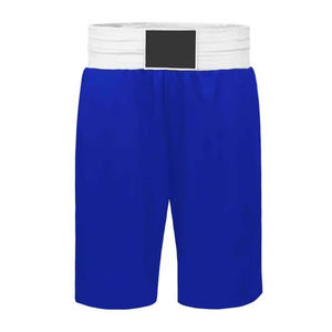 Shorts d'entraînement MMA en satin de polyester unisexe pour la boxe, le Muay Thai, le BJJ, service de logo personnalisé OEM - Product Image 1
