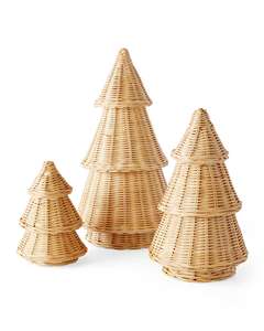 Árbol de Navidad de mimbre tejido a mano de Vietnam de calidad, decoración rústica ecológica para vacaciones, artesanía - Product Image 5