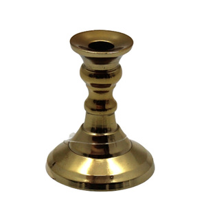 Vente chaude Bougie En Verre Pilier Titulaire Nickel Et Argent Antique Couleur Bougeoir Pour La Décoration De La Maison - Product Image 5