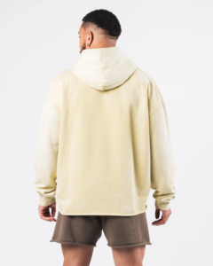 Sudadera con Capucha Casual para Hombre, con Dobladillo Acanalado, 100% Algodón, Resistente al Viento, Ecológica, con Estampado Degradado Estilo Starlight, Servicio OEM - Product Image 3