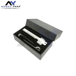 High Quality Stainless Steel Hair <b>Shaper</b> Finger Ring Style Barber Tool Professional Thinning Razor Precision Barber Finger Razor - Product Image 4