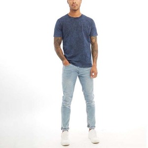 Fabricante, venta al por mayor, 100% camisetas de algodón lavadas con ácido para hombre, camisas de talla grande de peso pesado personalizadas en color sólido - Product Image 4