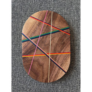 Plateau de service alimentaire de couleur marron en bois de qualité supérieure pour la maison, l'hôtel et le restaurant utilisent un plateau à desserts en vrac à prix réduits - Product Image 4