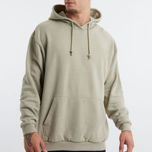 Sudaderas con capucha para hombre gota hombro Streetwear peso pesado algodón boxy fit pulóver de gran tamaño bolsillo funcional sudaderas con capucha para hombres - Product Image 5