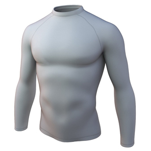 Maillot de bain unisexe MMA Rashguard à manches longues avec protection UV Spandex/Polyester antibactérien respirant Surf Beach Wear - Product Image 6