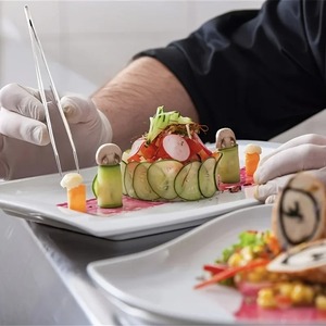 Pinces en acier inoxydable à pointe dentelée incurvée, style classique polyvalent pour l'épilation des sourcils et la réparation artisanale - Product Image 3