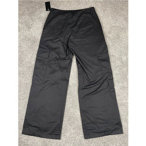 Pantalon cargo gothique noir taille mi-haute pour femme, style grunge punk, NOUVEAU 2026 - Product Image 2