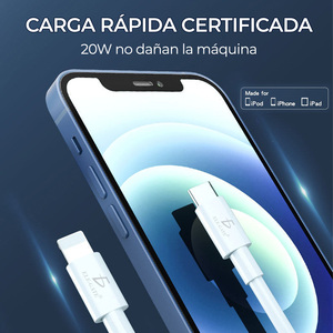 20W Pd Fast <b>Charging</b> Type <b>C</b> Cable 5A Super <b>Charging</b> and Data Transfer 1m Length for Mobile Phones and Printers - Product Image 5