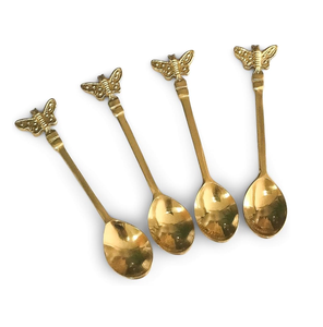 Table de table et hôtels Cuisine à domicile Cuillère en laiton Cuillère à couverts en acier poli miroir faite à la main à des prix abordables - Product Image 5