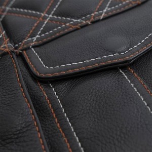 Chaleco de cuero ligero y transpirable de alta calidad para hombre, estampado de logotipo personalizado, estilo Formal, ropa exterior de invierno, lona caliente - Product Image 6