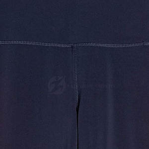 Leggings de gymnastique taille haute pour femmes personnalisés de haute qualité avec panneau rouge mi-taille Fitness Yoga porter des poches décoration - Product Image 6