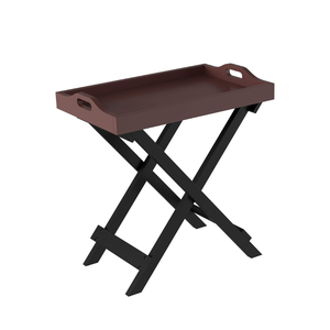 Mesa auxiliar plegable de madera natural al por mayor de fábrica de Vietnam para sala de estar OEM ODM muebles para el hogar buen precio - Product Image 3