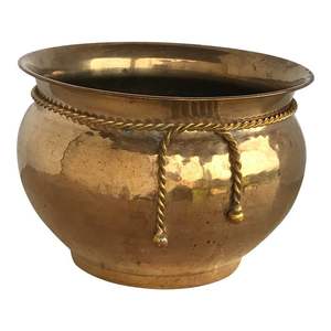 Fabriqué à la main imprimé pour la célébration de la fête de Noël décoration Pot de fleurs Style exclusif Pot de fleurs forme arrondie - Product Image 1