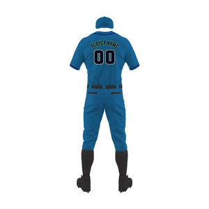 Uniformes de Béisbol Personalizados de Poliéster de Alta Calidad OEM, Transpirables, de Secado Rápido, con Logotipo Personalizado, Posiciones Delanteras y Traseras, Unisex para Adultos - Product Image 3