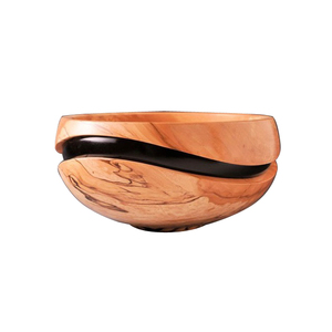 Bol en bois de conception la plus récente pour la nourriture pour la maison et l'hôtel Vaisselle Accessoires de décoration Salade de légumes Bol de service et de mélange - Product Image 4