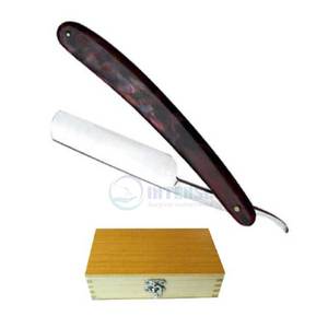 Maquinilla de afeitar recta de acero inoxidable profesional de lujo, instrumento de belleza para afeitado tradicional, peluquero y salón, venta al por mayor - Product Image 1