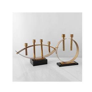 Porte-bougie décoratifs en métal pour intérieur et extérieur, idéal pour les mariages, les fêtes, les célébrations et la maison - Product Image 4