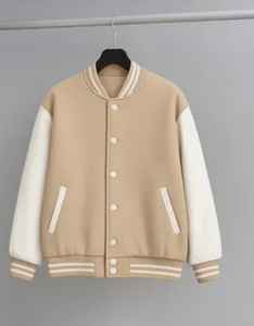 Chaqueta Universitaria Vintage Personalizable, 100% Lana, Reversible, Talla XS, Bordada, Botones de Mezclilla 3D, Servicio OEM Disponible - Product Image 4