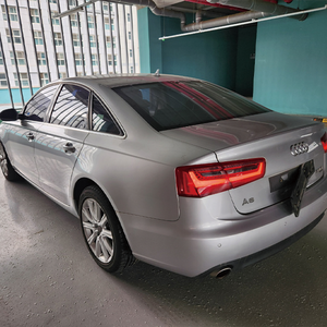 Audi A6 3.0 TDI Turbo Diesel 2013, sièges en cuir, jantes R18, intérieur foncé, conduite à gauche, feux LED, automatique, sans accident, sans peinture - Product Image 4