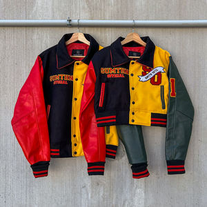 جواكيت شنيل مزخرفة بالفرو ثلاثي الأبعاد بتصميم مخصص مقصوص من قبل المرأة مقاوم للماء للربيع والخريف - Product Image 1