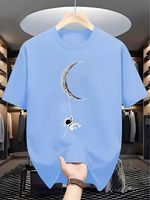 T-shirts formels pour hommes, 100% coton/polyester, tricotés, écologiques, personnalisables, de haute qualité, respirants, à séchage rapide, anti-transpiration