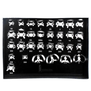 Premium 31 piezas Manual de acero inoxidable alemán conjunto de herramientas quirúrgicas dentales abrazaderas de presa de goma reutilizables certificado CE Clase I ergonómico - Product Image 6