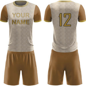 Uniforme de fútbol de alta calidad para hombres Nuevo diseño personalizado y logotipos Conjunto DE EQUIPO DE ROPA DE FÚTBOL camiseta de fútbol - Product Image 3