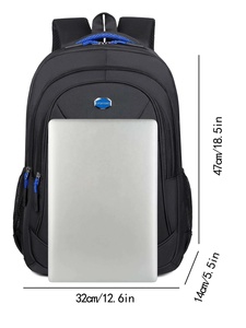 Wholesale Large Capacity <b>Kids</b> Computer <b>Backpack</b> for Junior High School Students Oxford Custom Printed LOGO for School - Product Image 5