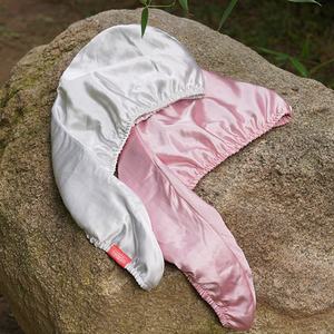 Muestra gratis <span class=keywords><strong>Anti</strong></span> <span class=keywords><strong>Frizz</strong></span> Satén Seda Secado rápido Doble capa <span class=keywords><strong>Toalla</strong></span> de microfibra para el cabello Satén Doble cara <span class=keywords><strong>Toalla</strong></span> para el cabello seco - Product Image 1