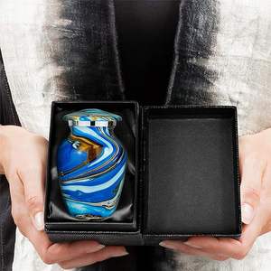 Servicios OEM/ODM/personalizados/muestras disponibles para urnas de cremación de recuerdo de material de aluminio 100% al mejor precio - Product Image 3