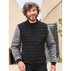Men's <b>Padded</b> Hybrid <b>Jacket</b> for Hiking Custom Merchandising Dry Sack <b>Jacket</b> - Product Image 1