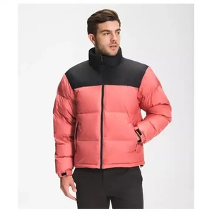 <b>Top</b> Trending 2025 High Quality <b>Men's</b> Canvas Stand Collar Puffer Jackets Warm Lightweight Winter Custom Size & Color - Product Image 1