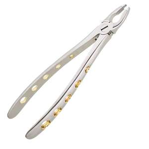 Pinzas de Extracción Dental Manuales de Acero Inoxidable para Molares Superiores, Incisivos Inferiores, Diseño Universal, Puntas con Diamantes - Product Image 1