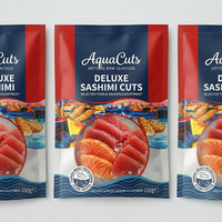 Sacs d'emballage personnalisés pour fruits de mer surgelés, pochettes à poisson, sachets de sashimi, haute barrière, résistants au froid, faible MOQ, sacs d'usine