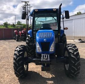 Nuevo Tractor agrícola H. O. L. L. A. N. D 90HP usado y New Holland T1104 aire acondicionado Original 110hp precio razonable Tractor para la venta - Product Image 6