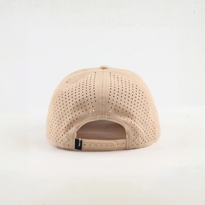 Wholesale Custom Side Tee Holder Breathable Golf Hat 5 Panel Rope <b>Cap</b> Laser Cut Ventilation Snapback Sports <b>Cap</b> Vietnam Supplier - Product Image 5