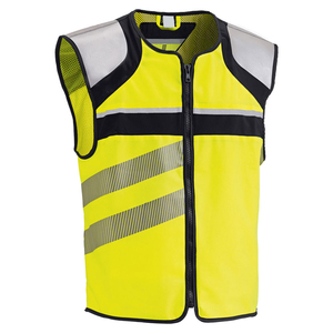 Chaleco de Seguridad de Algodón Transpirable de Grado Profesional para Trabajos de Tráfico Vial, Ropa Protectora Reflectante de Alta Visibilidad - Product Image 1