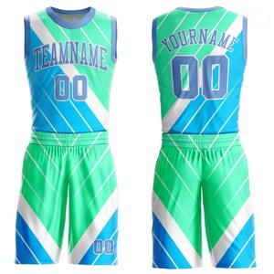 Tenue de Basketball Homme Haute Qualité en Gros, Kit Personnalisé avec Logo Imprimé, Respirant, Impression Numérique Sportive, Nouveau Style, 100% Coton - Product Image 2